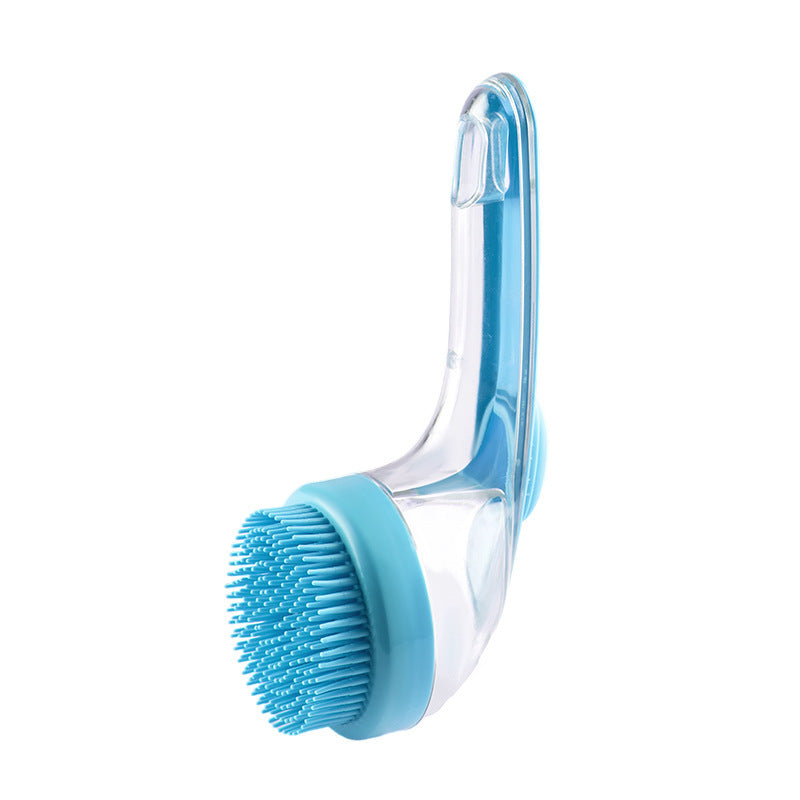 Pet Bath Brush - Premium Long-Handle Grooming and Cleaning Tool - Woofcuties