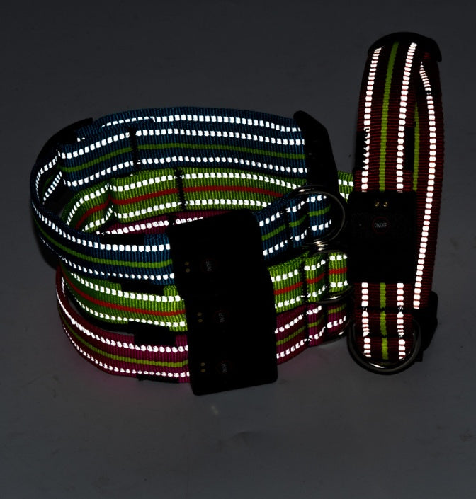 Brilliant Fiber Optic Pet Collar - Woofcuties
