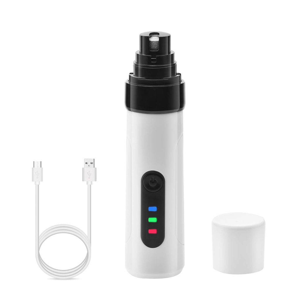 Electric Nail Clippers & Grinder - Premium Rechargeable Pet Grooming Tool - Woofcuties