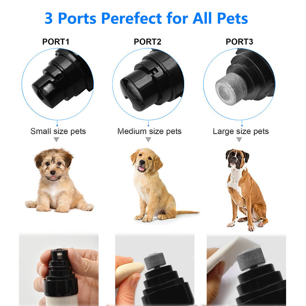 Electric Nail Clippers & Grinder - Premium Rechargeable Pet Grooming Tool - Woofcuties