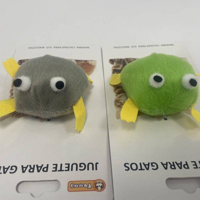 Electric Frog Cat Toy - Woofcuties