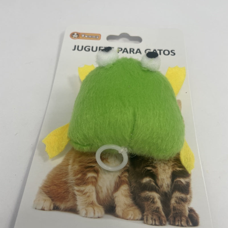 Electric Frog Cat Toy - Woofcuties