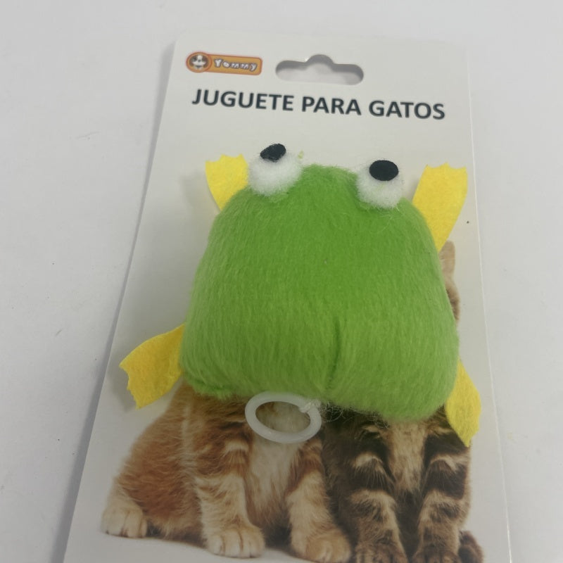 Electric Frog Cat Toy - Woofcuties