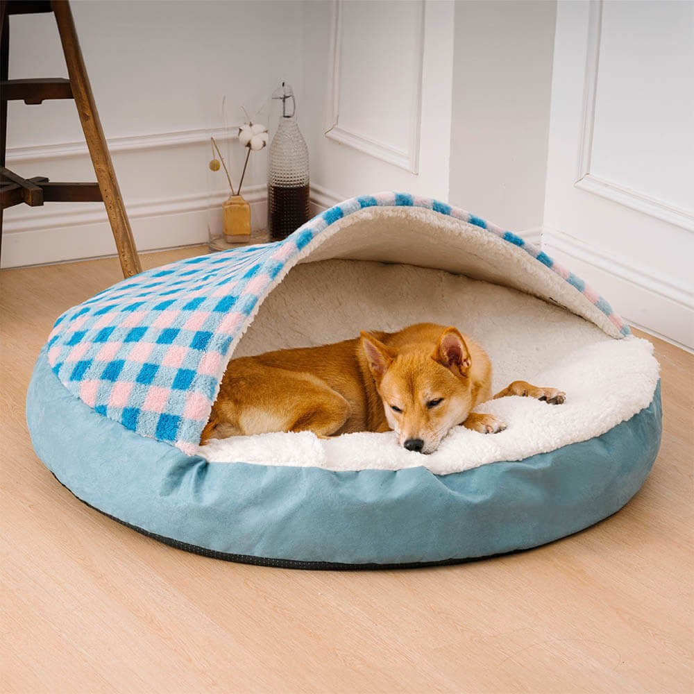 Plush Pet Nest - Grandiose Universal Dog and Cat Bed - Woofcuties