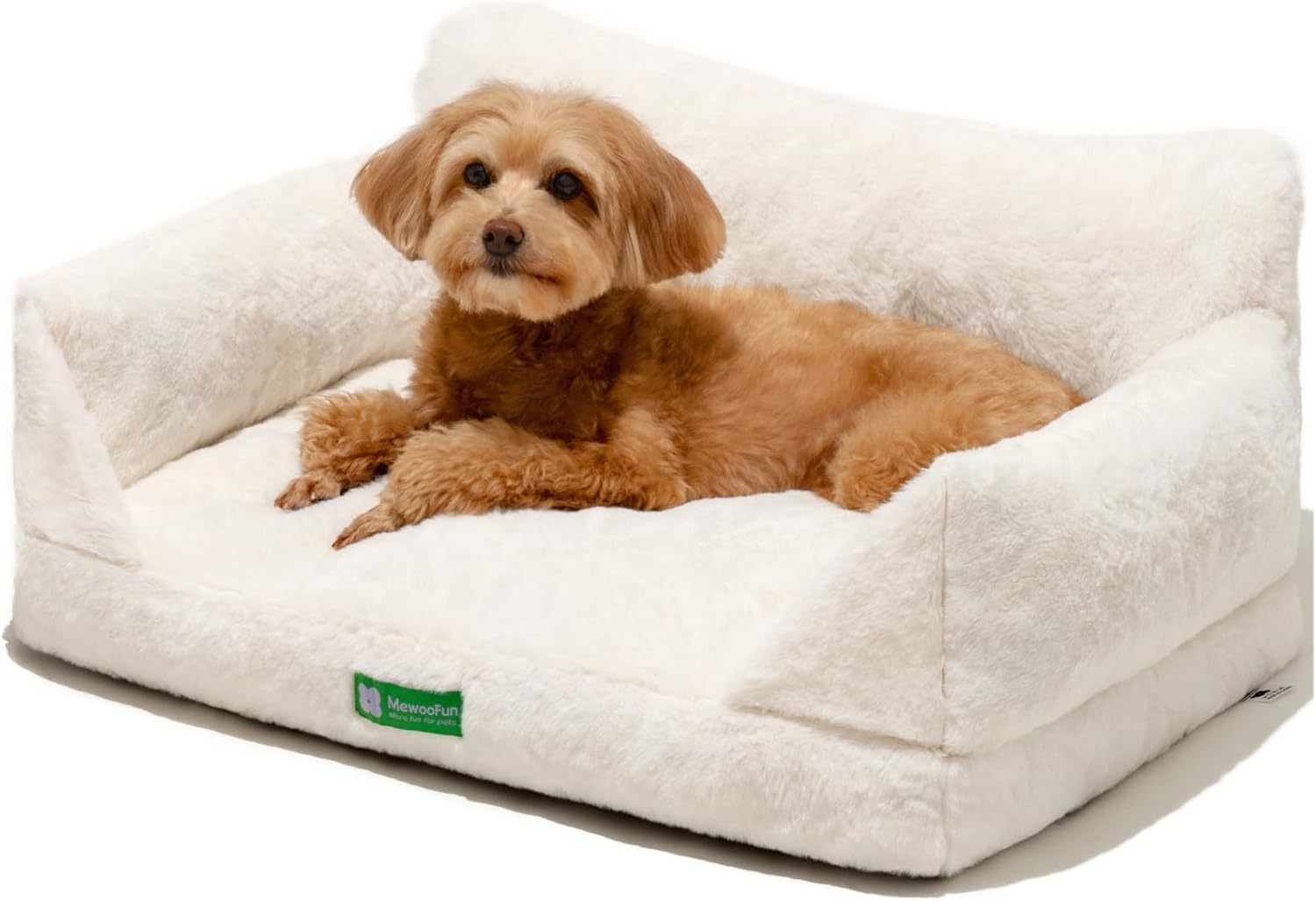 Serene Feline Lounge - Luxuriant Washable Sofa Bed with Stable Base - Woofcuties