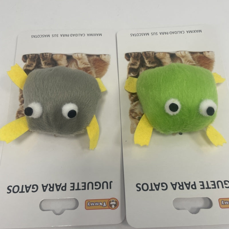 Electric Frog Cat Toy - Woofcuties