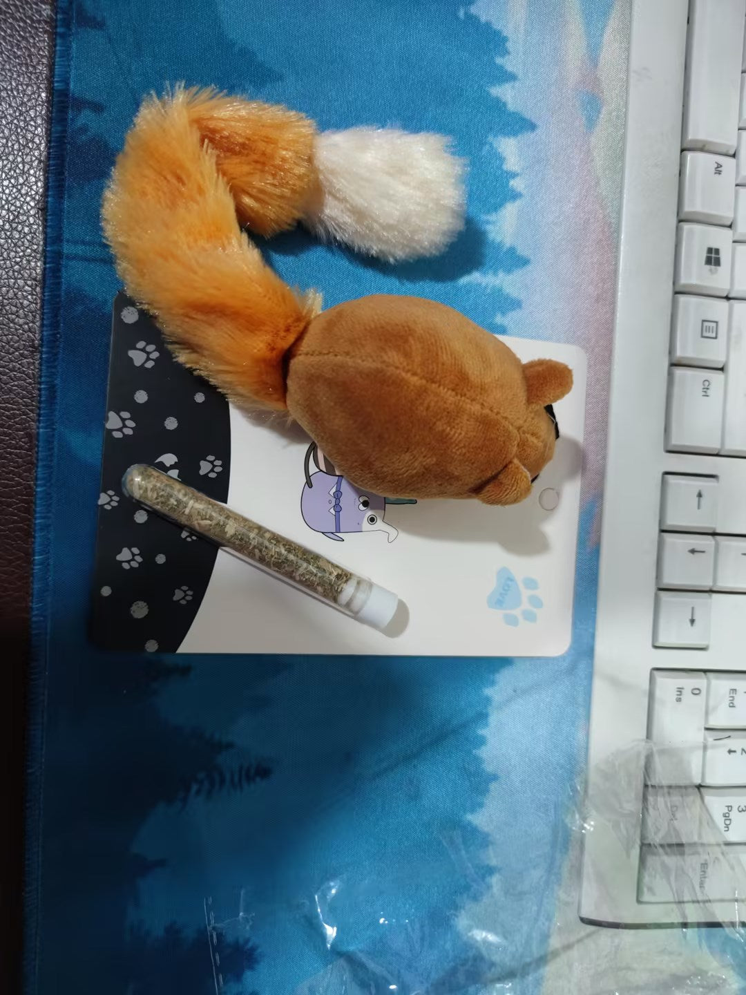 Long Tail Mouse Cat Teaser Toy - Woofcuties