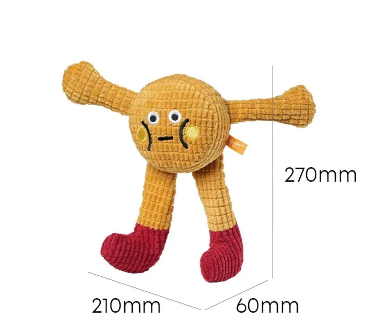 Adorable Squeaky Catnip Toy for Cats and Dogs - Woofcuties