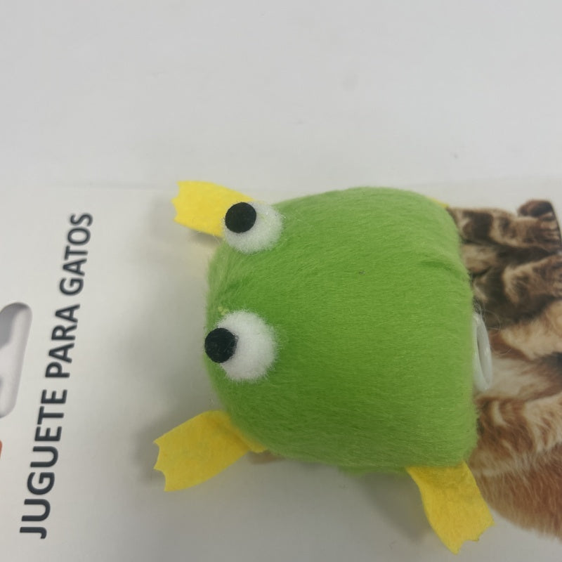 Electric Frog Cat Toy - Woofcuties