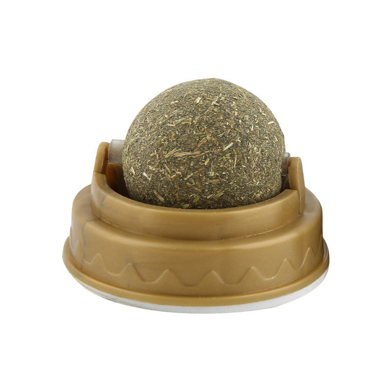 Catnip Balls - Rotary Molar Teeth Cleaning Cat Treats - Woofcuties