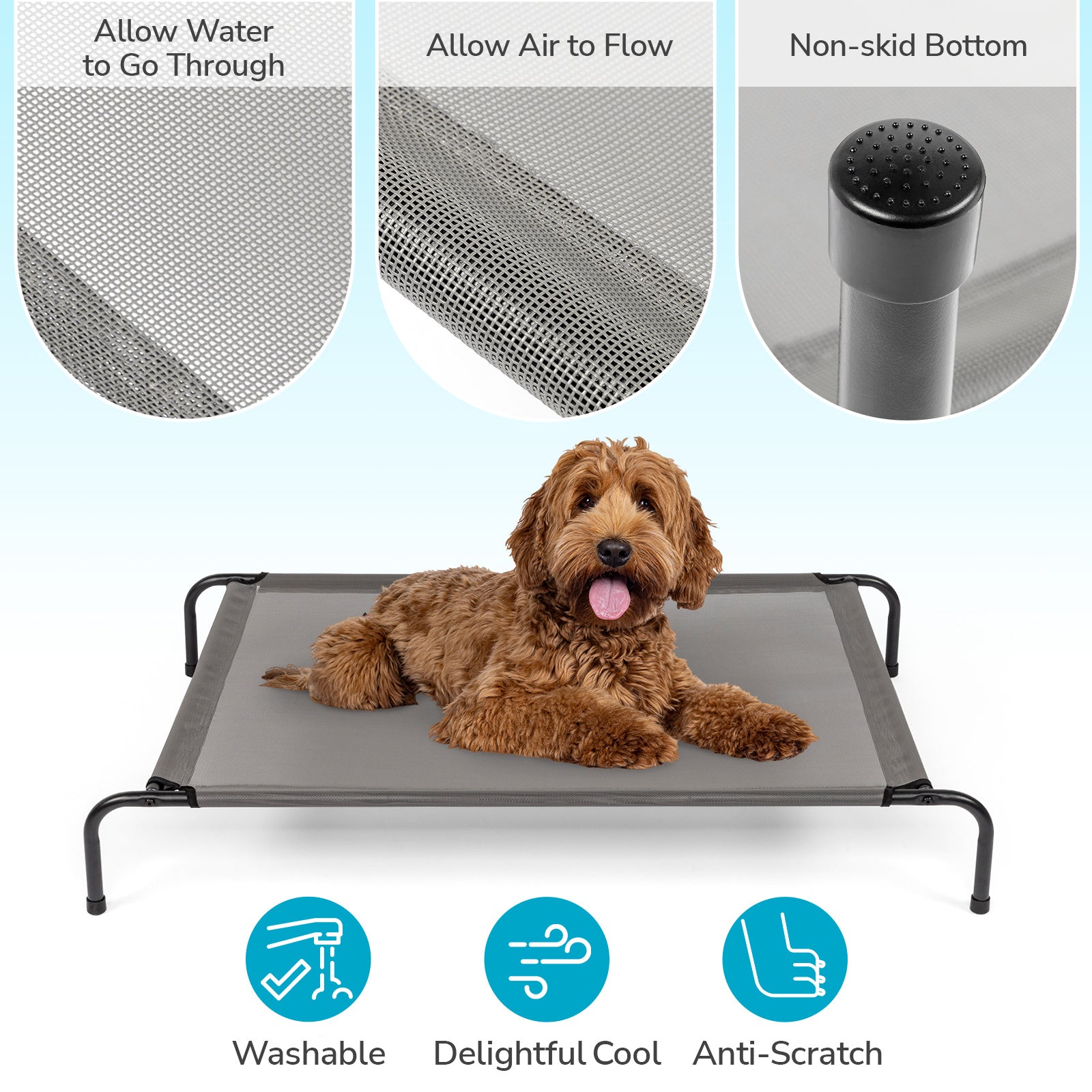 Tranquil Pet Cocoon - Luxuriant All-Season Resting Nook - Woofcuties