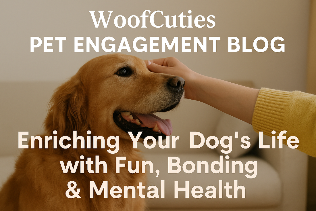 WoofCuties Pet Engagement Blog: Enriching Your Dog’s Life with Fun, Bonding & Mental Health