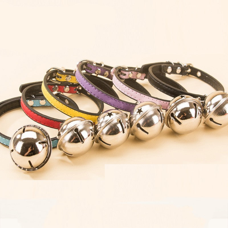New Pet Claw Print Bone Alloy Bell Collar - Woofcuties
