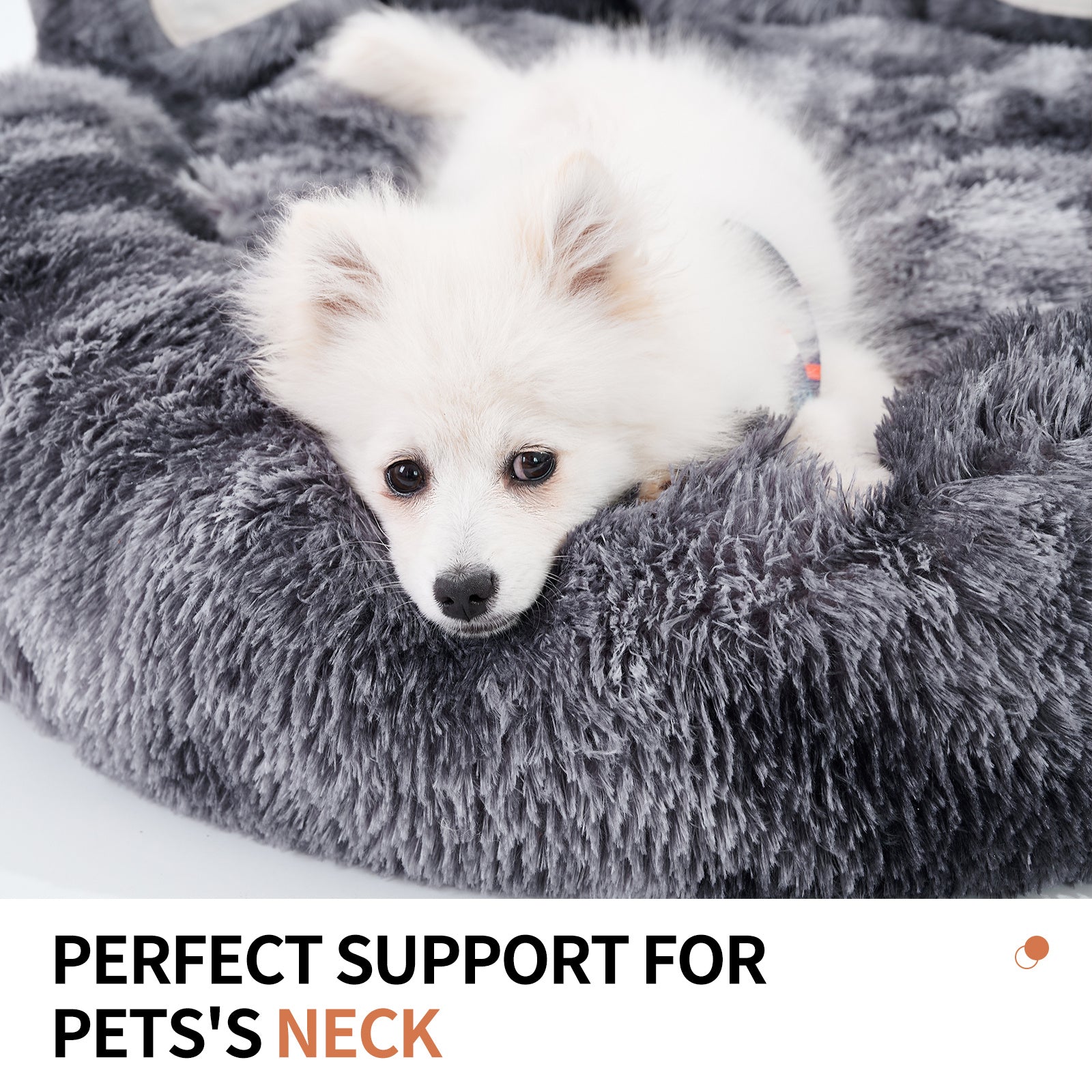 Cute Bear Paw Shape Pet Bed - Cozy Plush Bed for Small to Medium Pets - Woofcuties