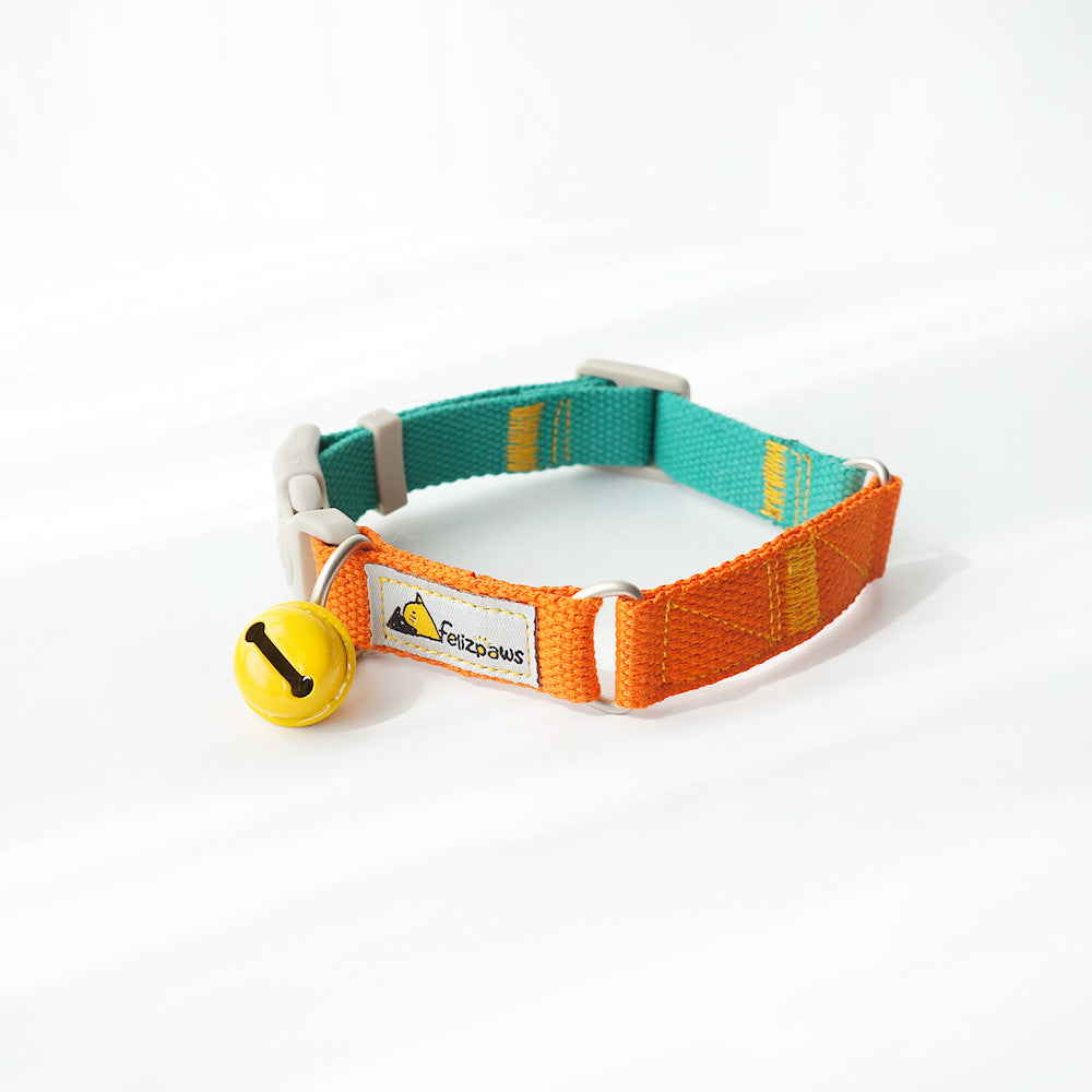 Vibrant Hit-Color Pet Collar - Woofcuties