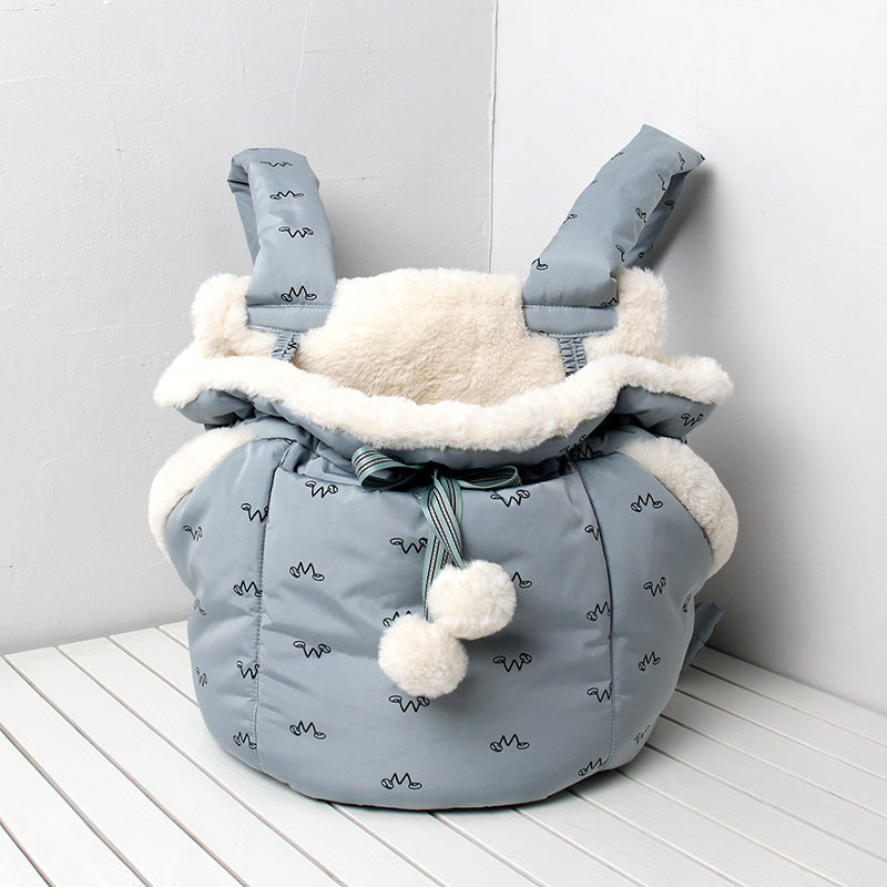 Luxuriant Winter Elite Pet Carrier Backpack - Woofcuties