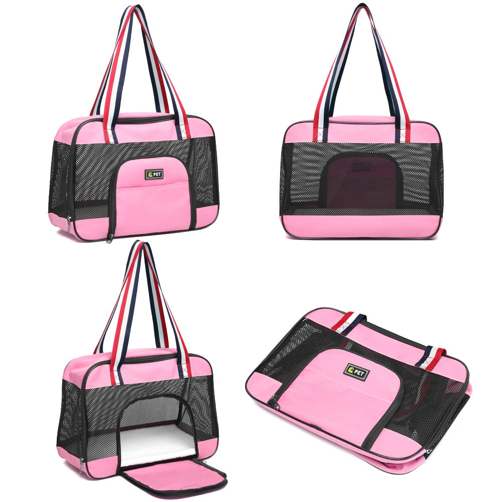 Opulent Foldable Breeze Pet Carrier - Woofcuties