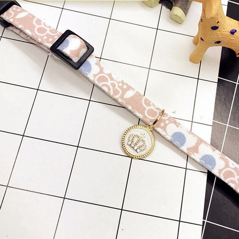 Delicate Sweet Floral Adjustable Pet Collar - Woofcuties
