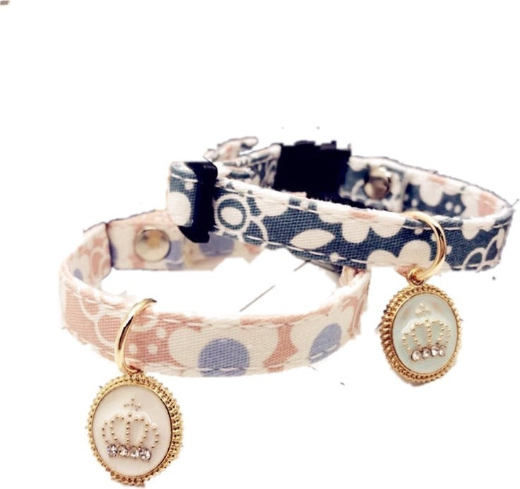 Delicate Sweet Floral Adjustable Pet Collar - Woofcuties