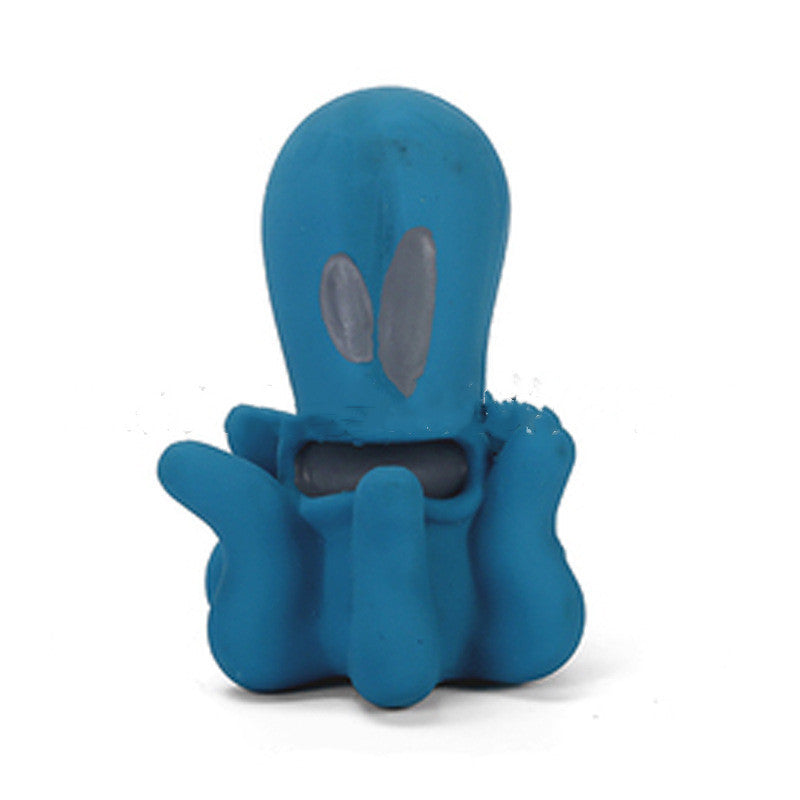 Pet Dog Rubber Latex Vocal Toy (Snail/Caterpillar) - Woofcuties