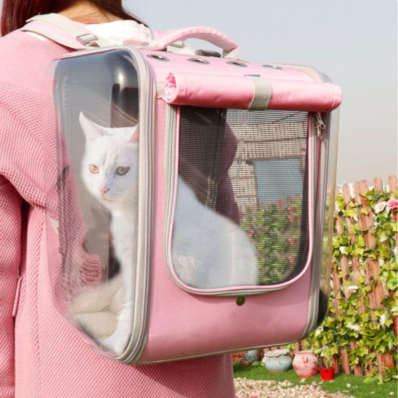 Luxuriant Breeze Portable Pet Backpack - Woofcuties
