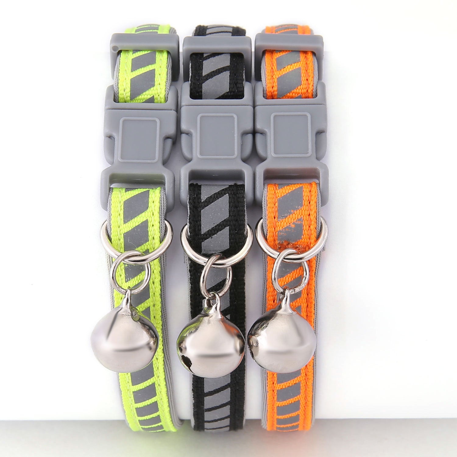 Radiant Reflective Pet Collar with Plastic Buckle - Woofcuties