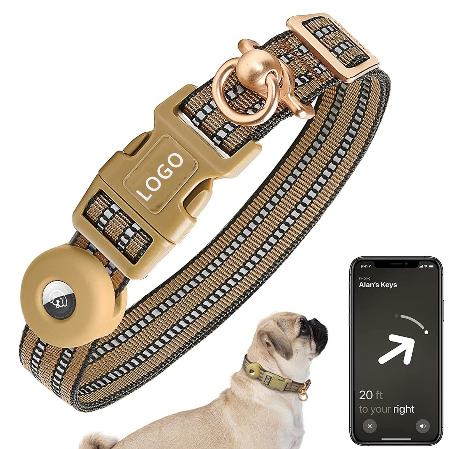 SecureFit Anti-Lost Silicone Pet Collar - Woofcuties