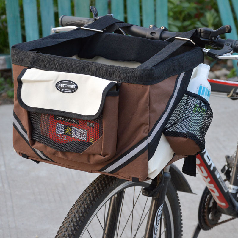 Luxuriant Elite Pet Bicycle Carrier - Woofcuties
