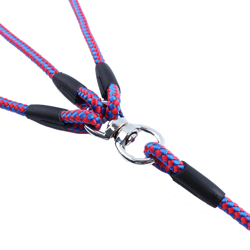 Versatile Triple Pet Leash - Luxuriant Multi-Dog Control Harness - Woofcuties