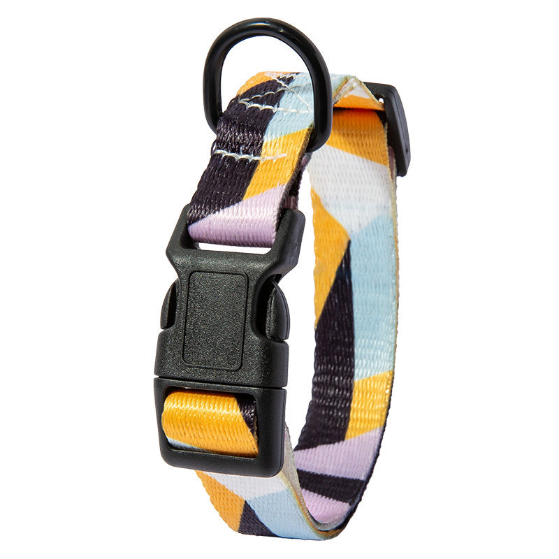 Elegant Nylon Pet Collar and Leash Set - Woofcuties