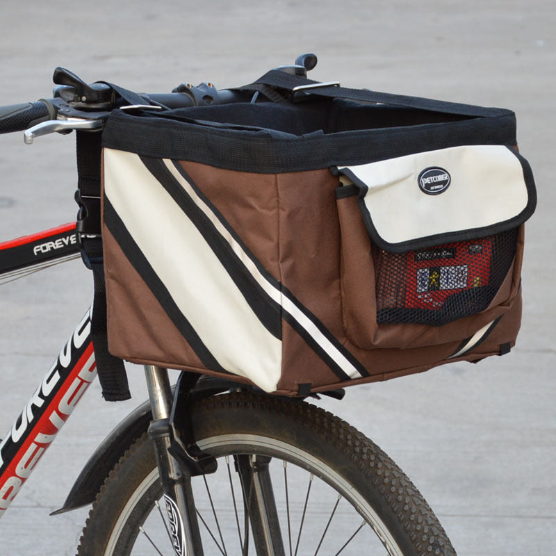 Luxuriant Elite Pet Bicycle Carrier - Woofcuties