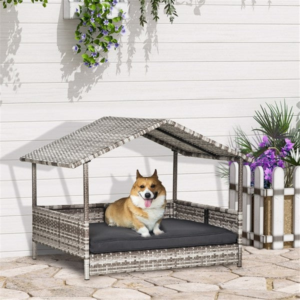Luxe Pet Sofa Bed - Elite Dog Tent with Canopy - Woofcuties