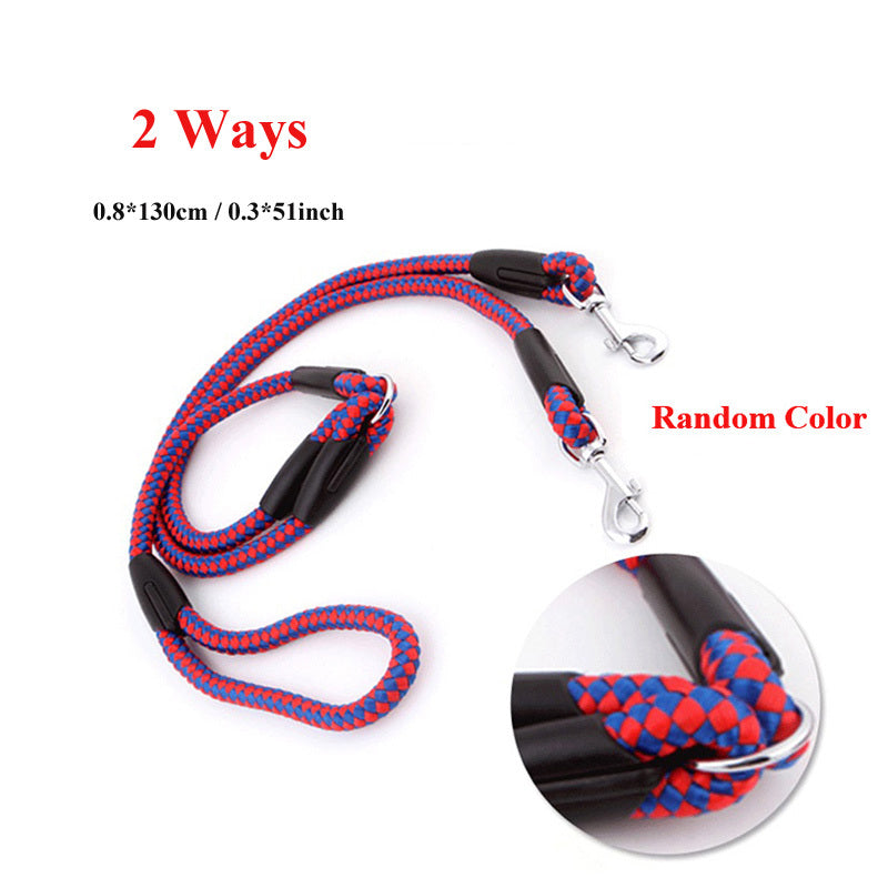 Versatile Triple Pet Leash - Luxuriant Multi-Dog Control Harness - Woofcuties