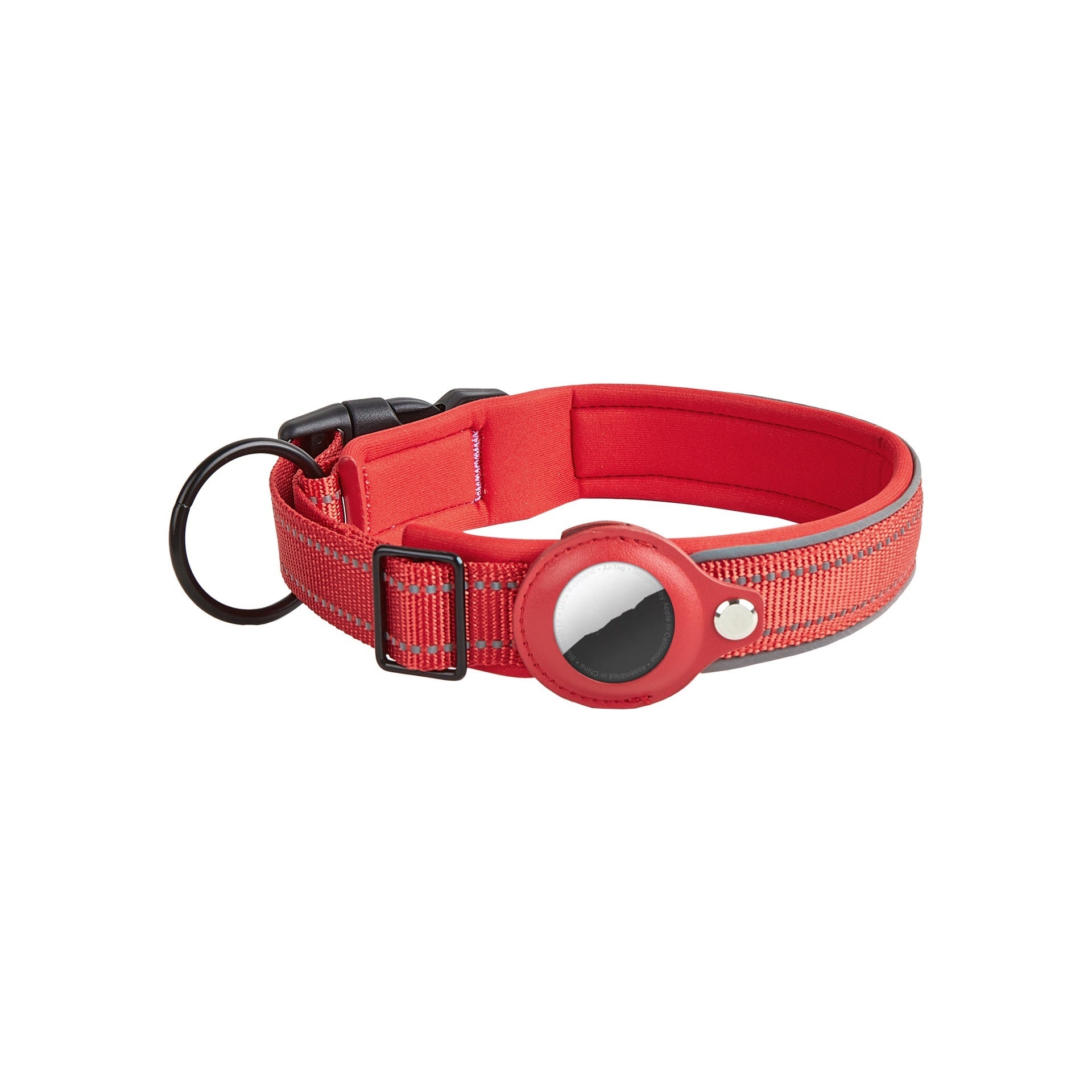 Original AirTag Case Leather Traction Collar - Woofcuties