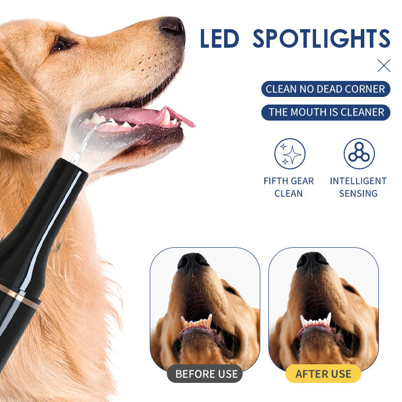 Ultrasonic Pet Teeth Cleaning Device - Premium Oral Care Tool - Woofcuties