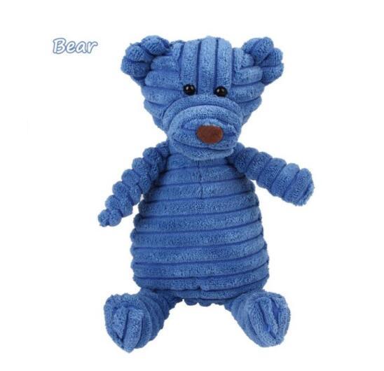 Vocal Animal Plush for Pet Dog Molar Teeth Cleaning - Woofcuties