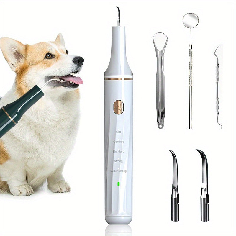 Ultrasonic Pet Teeth Cleaning Device - Premium Oral Care Tool - Woofcuties