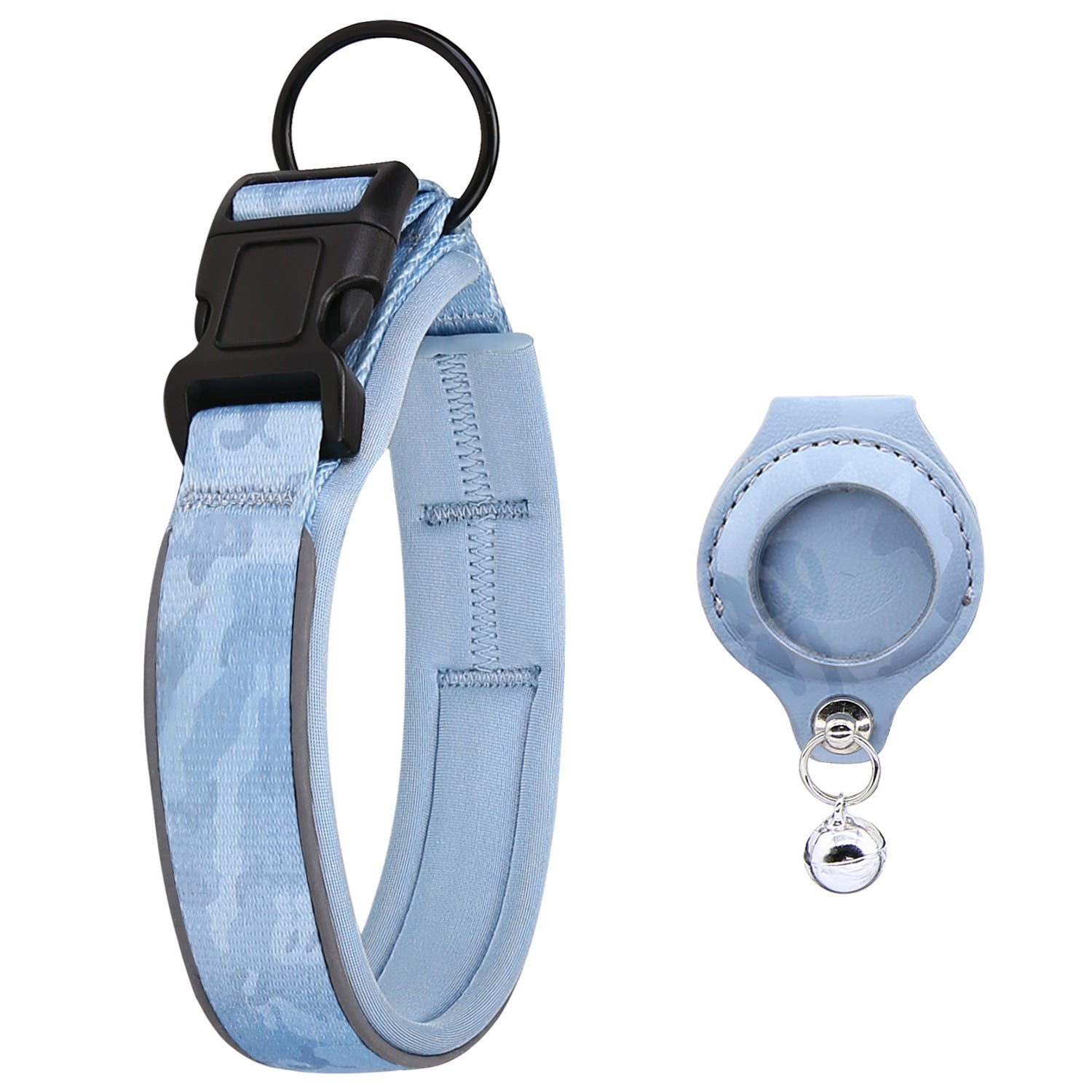 Splendid Leather AirTag Pet Collar Case - Woofcuties