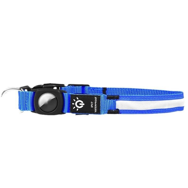 Luminous Waterproof LED Positioning Tracker Pet Collar - Woofcuties