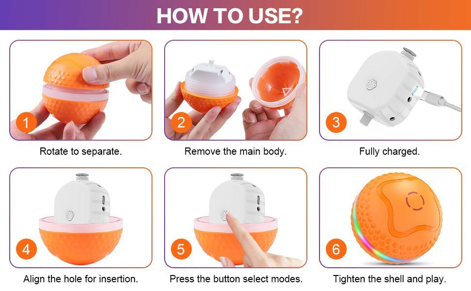 Interactive Dog Toys Ball - Woofcuties