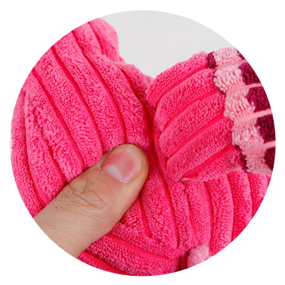 Vocal Animal Plush for Pet Dog Molar Teeth Cleaning - Woofcuties