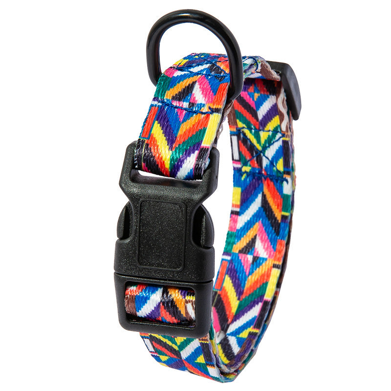 Elegant Nylon Pet Collar and Leash Set - Woofcuties