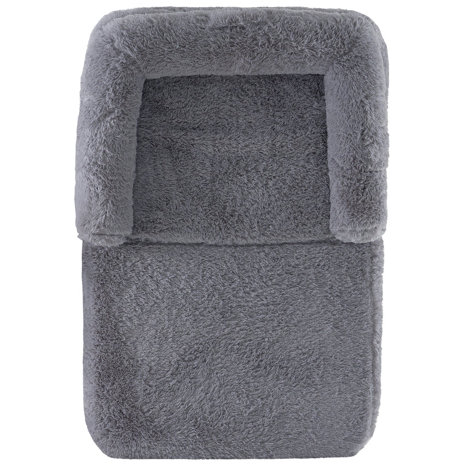 Grandiose Human-Size Pet Haven - Lavish 72x48x10in Washable Velvet Bed - Woofcuties