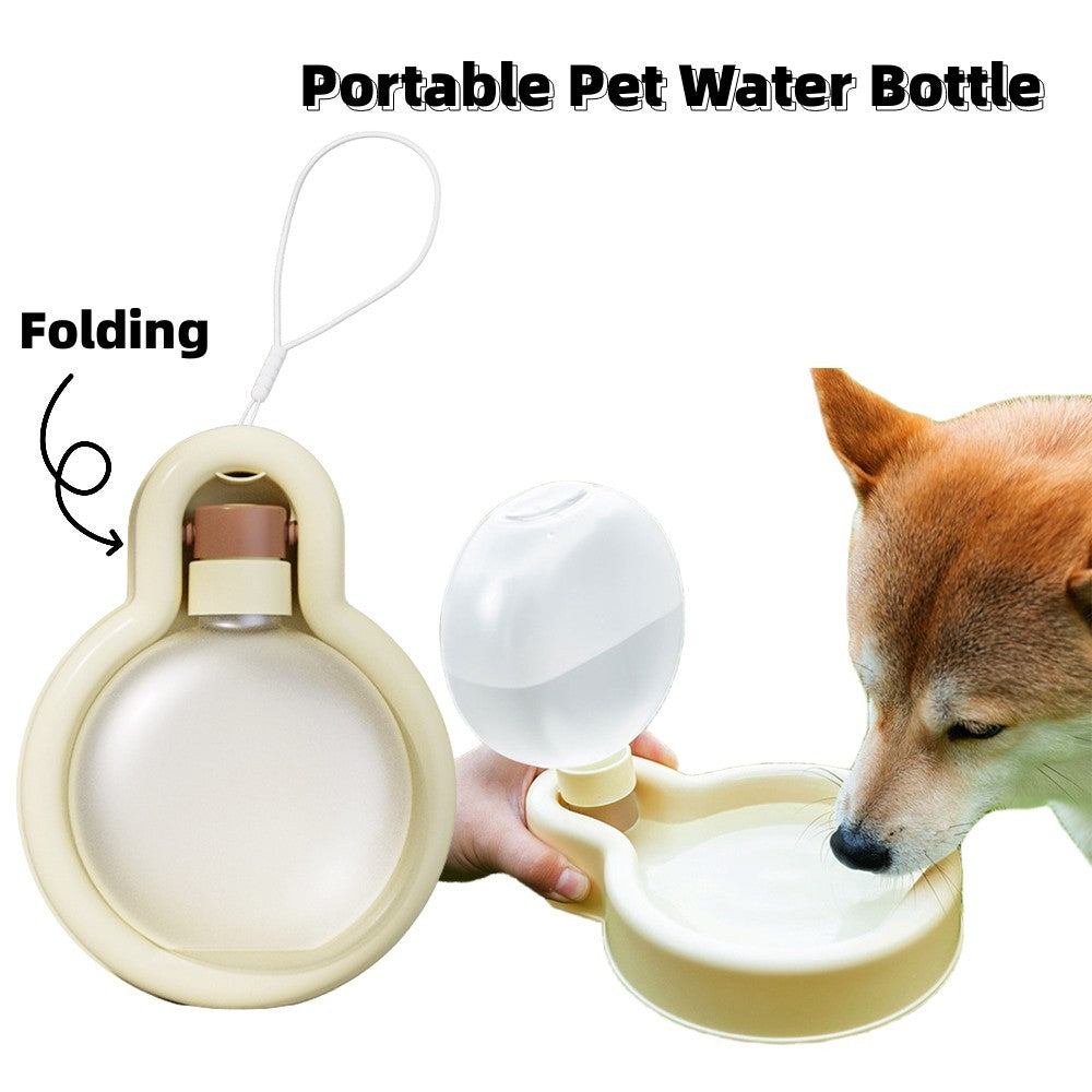 Portable Water Dispenser - Exquisite 500ml Travel Pet Bottle for Pets - Woofcuties