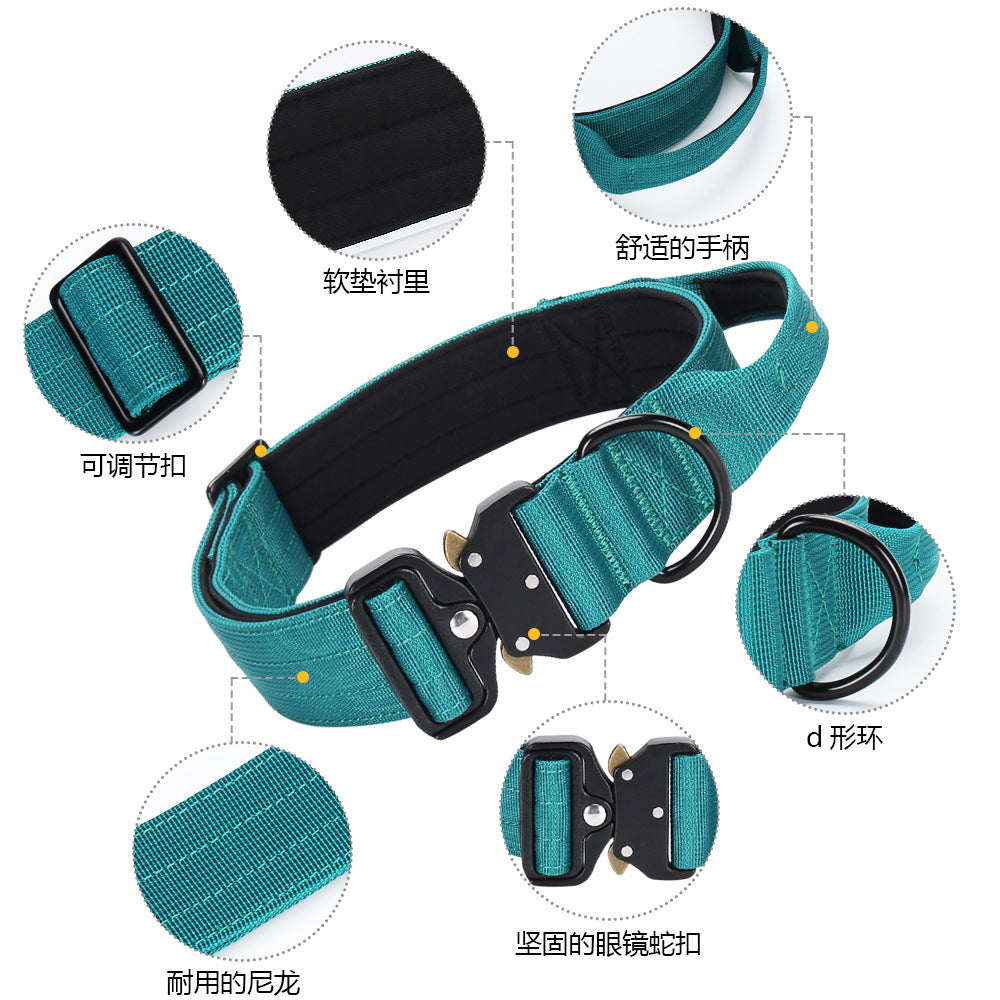 Luxuriant Explosion-Proof Dog Handle Collar - Woofcuties