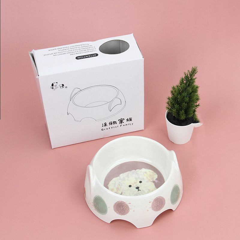 Small Dog Food Bowl - Premium Pet Feeding Solution - Woofcuties