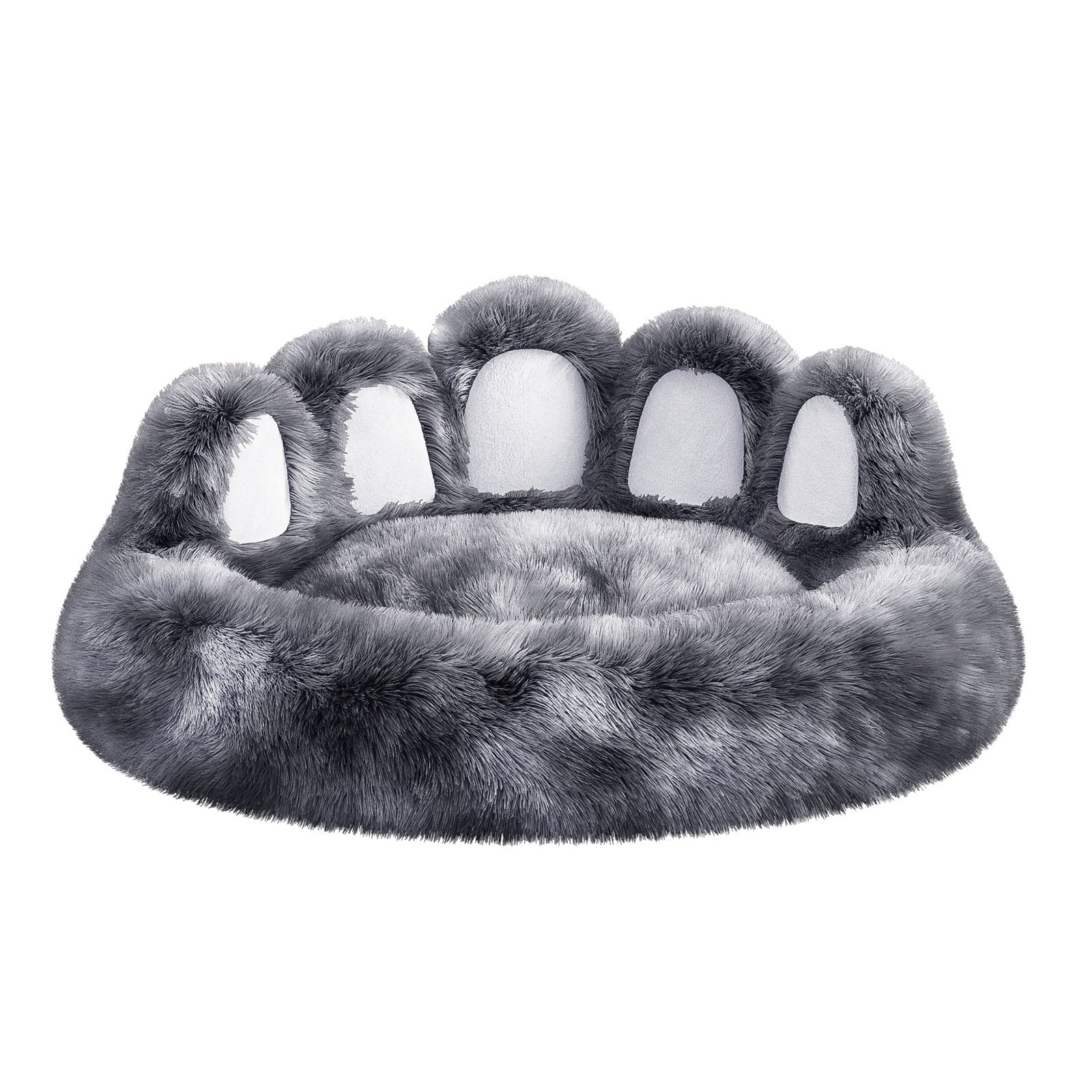 Cute Bear Paw Shape Pet Bed - Cozy Plush Bed for Small to Medium Pets - Woofcuties