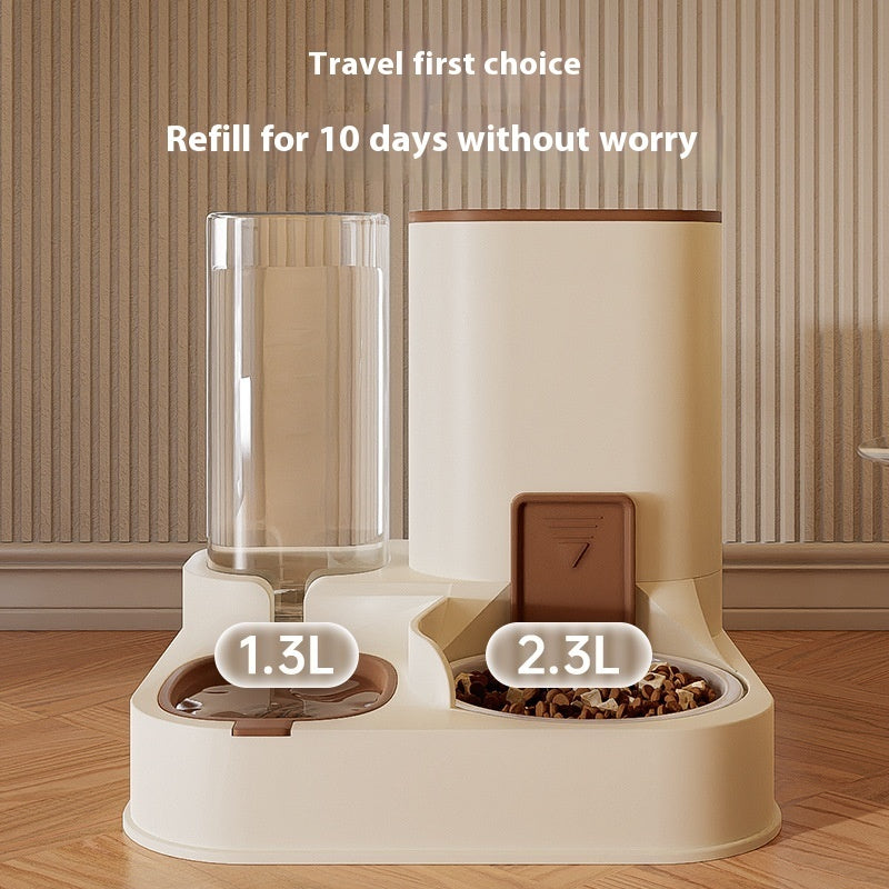 Sumptuous High-Capacity Automatic Pet Feeder - Lavish Smart Feeding Station - Woofcuties