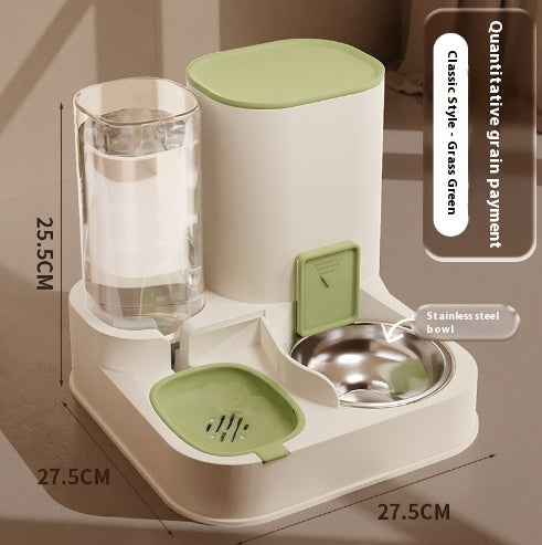 Sumptuous High-Capacity Automatic Pet Feeder - Lavish Smart Feeding Station - Woofcuties