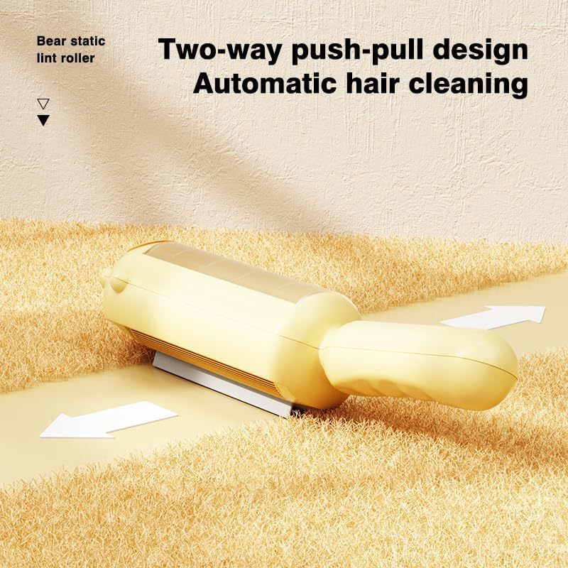 Pet Hair Remover with Self-Cleaning Base - Premium Fur Removal Tool - Woofcuties